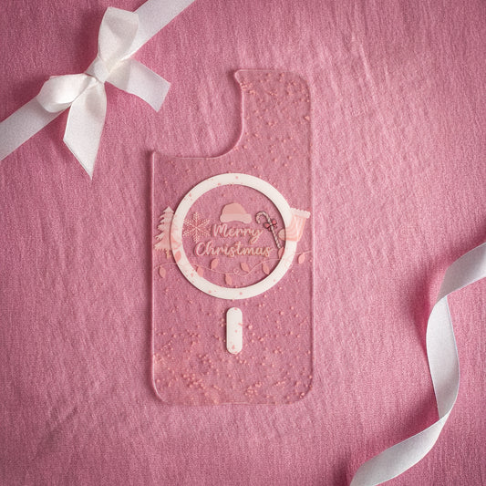 Click Cover - Pink Christmas